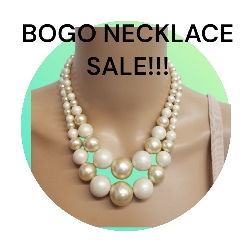 BUY 1 GET 1 FREE NECKLACE SALE!!!